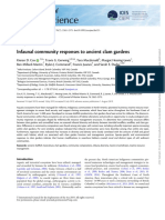 Cox Et Al. 2019 Infaunal Community Responses To Ancient Clam Gardens