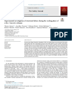 Experimental Investigation of Structural Failure During The 2022 Fire Safety