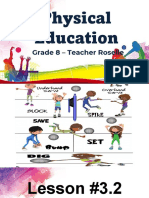 Grade 8 - Lesson 3.2 Skills in Volleyball