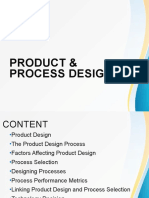 Topic 5 - Product and Process Design