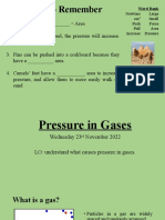 Pressure in Gases