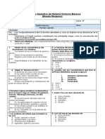 Evaluación 8vo Absolutismo Estado Moderno y Mercantilismo