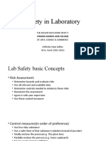 Safety in Laboratory