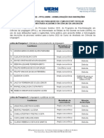 6601edital Na 08 2022 PPCL Homolog de Inscritos Process Selet 2022