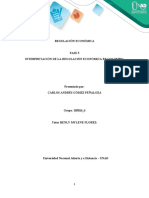 Regulación Económica Fase 5 Interpretación de La Regulación Económica en Colombia