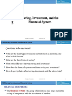 Chapter 5 - Saving, Investment, and The Financial System