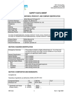 White Mineral Oil Grade A SDS