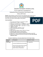 SCM Undergraduate Project Documentation Guide