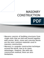 Masonry Construction