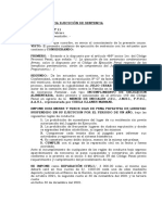 AUTO QUE INICIA EJECUCIÓN DE SENTENCIA Omision 1910-2017