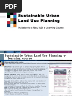 Mansha Chen - Sustainable Urban Land Use Planning Course