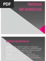 Signos Meningeos