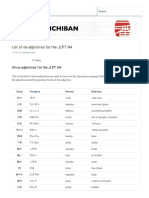 All Na-Adjectives For The JLPT N4