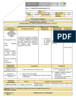 Sesion de Aprendizaje 7 Setiembr 2 Año