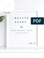 Recipe Book Vol 2