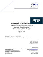 Rapport Seminaires Concevoir Pour Habitat