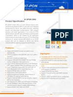 BT-PON BT-225XR XPON ONU ONT Datasheet