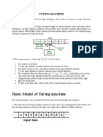 Turing Machine and Recursive Language