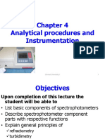 Chapter 4 Analytical Procedures and Instrumentataion