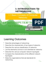 Topic 1.1 Basic Concepts of Computer Network