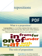 Prepositions