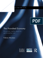 Fabian Muniesa - The Provoked Economy - Economic Reality and The Performative Turn-Routledge (2014)