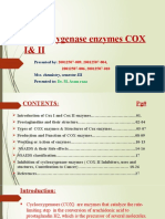 Cycloxygenase Enzymes COX I& II