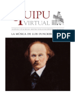 Quipu Virtual #125 - La Música de Luis Duncker Lavalle PDF