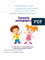 Carpeta Pedagógica Doreen