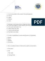 Group Two Multiple Choice Assessment