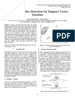 Survey On Outlier Detection For Support Vector Machine