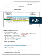 Dzexams 1as Anglais 95952