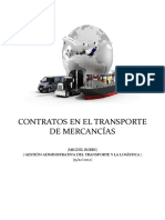 Contratos en El Transporte de Mercancías