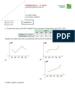 Avaliação Matemática 1 Ano - CEPI 2022