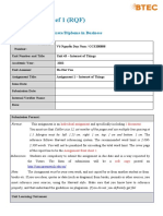 1 - 43-IoT - Assignment 2 Frontsheet 2022