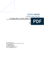 SJ-20111107090012-009 ZXR10 M6000 (V1.00.60) Carrier-Class Router Configuration Guide (Basic Configuration)