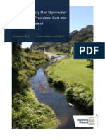 AUckland Unitary Plan SW Management Provisions - Cost & Benefit Assessment Dec2013