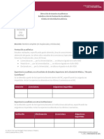 Especificaciones de Cedula Da Identidad Academica