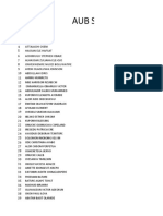 Aub Students General List