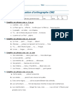 Homophones Grammaticaux Evaluation