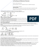 Chemical Bonding and Molecular Structure