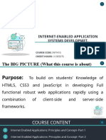 INFT 410 Internet Enabled Application Systems Development V2