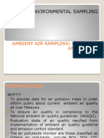 5.1 Ambient Air Sampling Equipment & Devices