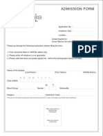 Class 11 CBSE Admission Form 2021-22