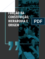 Função Da Constituição, Hierarquia E Origem