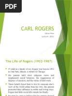 Lecture 16 Carl Rogers - Life - Self Actualization Tendency 16112022 123420pm