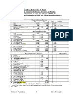 D.1. Financial Statement Analysis