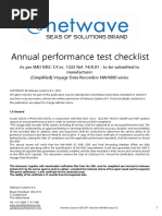 Checklist NW4000 8.2