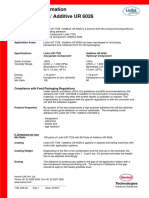 Technical Information Liofol UR 7729 / Additive UR 6026: I. Product Description Type of Adhesive