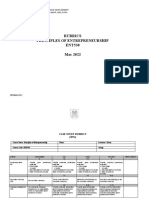 ENT530 RUBRICS (1) Mac 2022